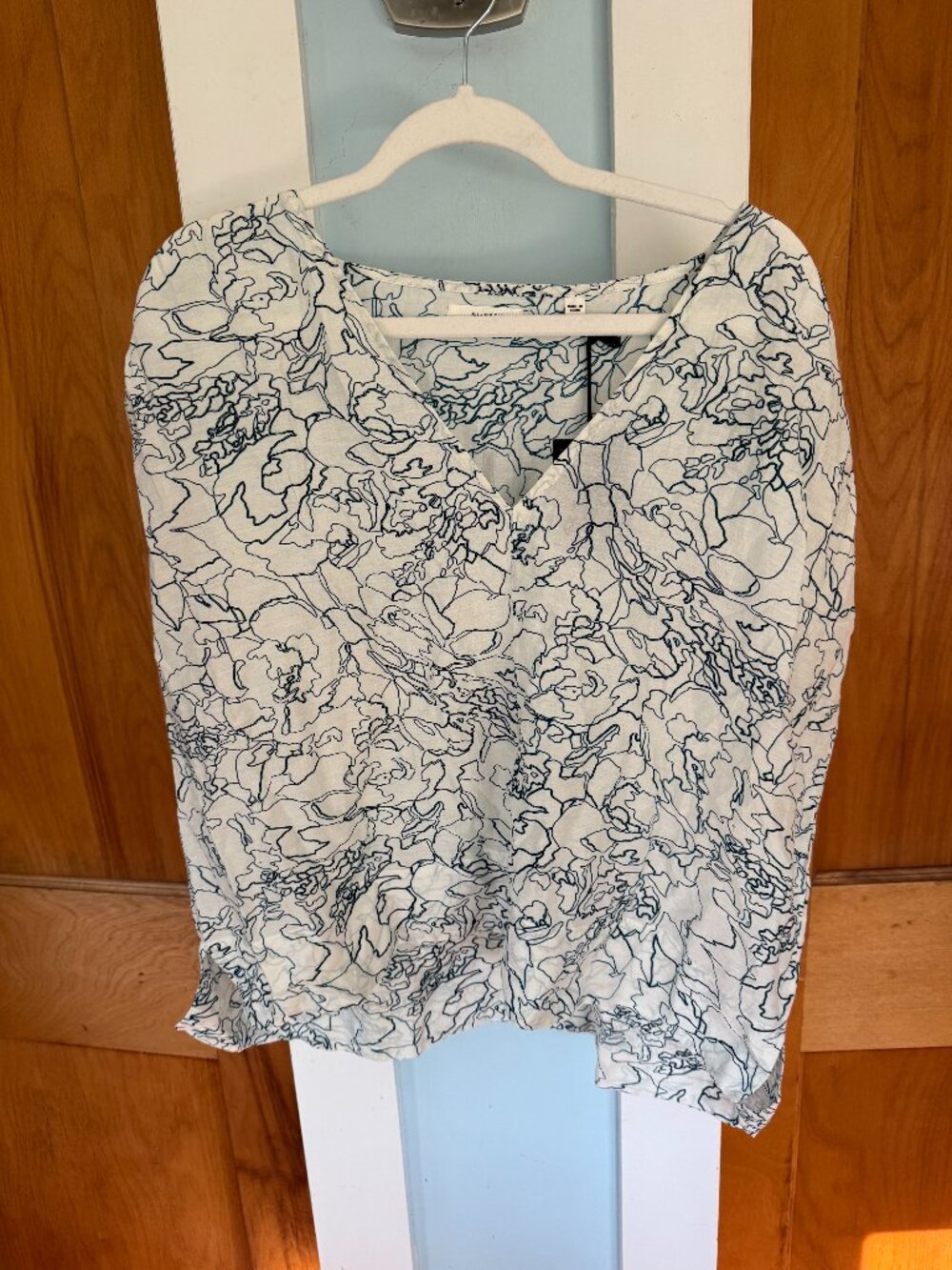 Billy Reid Women's Shirred V-Neck Top